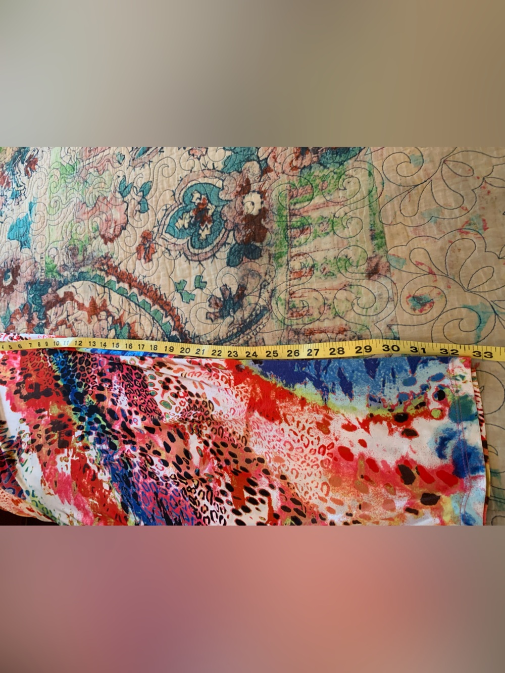 JOSIE BY NATORI COLORFUL, SILKY LOUNGE PANTS. GREAT CONDITION! - Picture 7 of 9